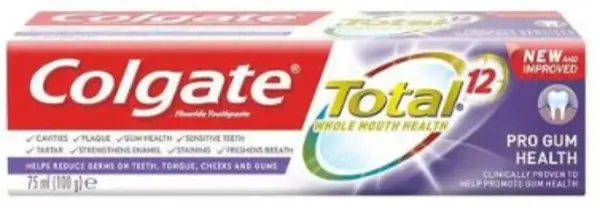 Image of Colgate Total Pro Gum Health Toothpaste 75ml