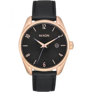 Image of Ladies Nixon The Bullet Leather Watch
