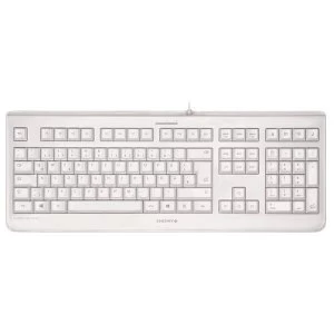 Image of CHERRY KC 1068 Wired USB Keyboard Light Grey UK