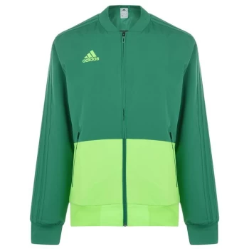 Image of adidas Pre Match Jacket Mens - Green