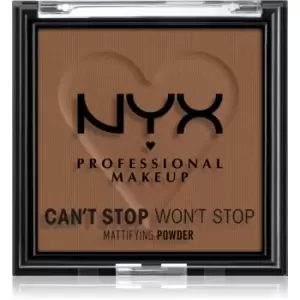 Image of NYX Professional Makeup Can't Stop Won't Stop Mattifying Powder Mattifying Powder Shade 09 Deep 6 g