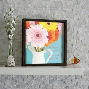 Image of KZM592 Multicolor Decorative Framed MDF Painting