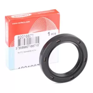 Image of CORTECO Crankshaft Seal 19016671B Crankshaft Gasket,Shaft Seal, crankshaft NISSAN,MAZDA,INFINITI,TERRANO II (R20),Patrol GR V SUV (Y61),PRIMERA (P11)