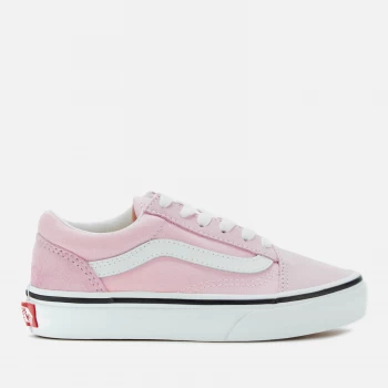 Image of Vans Kids Old Skool Trainers - Lilac Snow/True White - UK 10 Kids