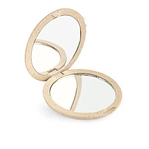 Image of ESPEJO bolso natural fiber doble plegable x4 #beige