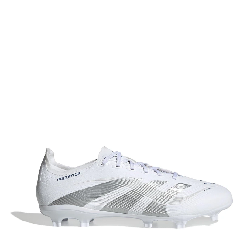 Image of adidas Predator League Firm Ground Football Boots - White White 7