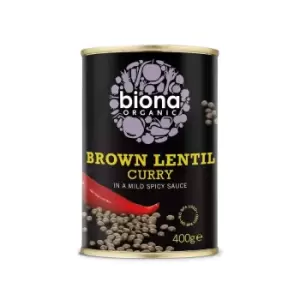 Image of Biona Organic Brown Lentil Curry 400g