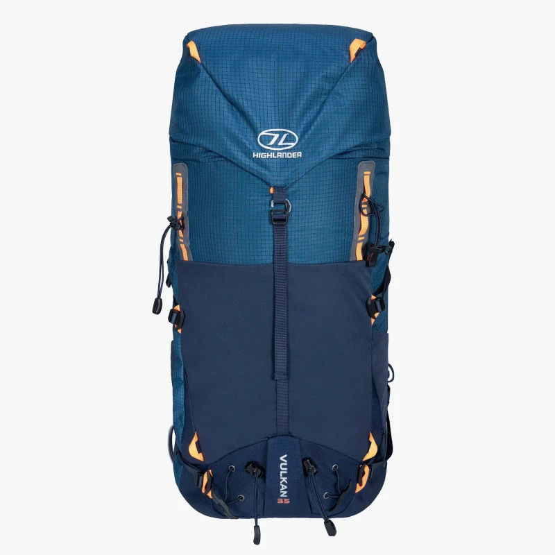 Image of Backpack Highlander Vulkan Bleu Unisex 35 L