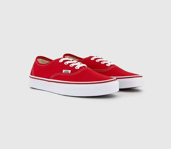 Image of Vans Authentic Trainers Red, 9.5