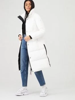 Image of Tommy Hilfiger Pearl Down Coat - White