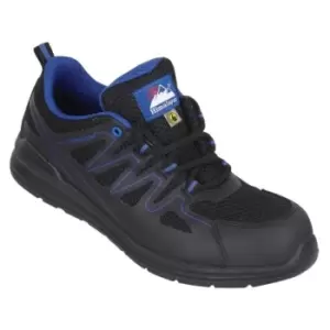 Image of Himalayan 4333 Unisex Black Toe Capped Safety Trainers, UK 12, EU 47