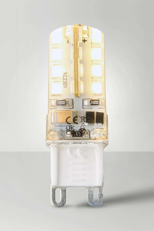 Image of ValueLights 10 Pack Capsule LED Bulbs G9 3W 3000K White