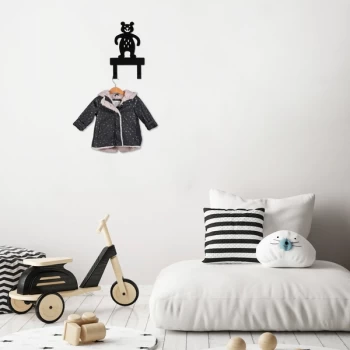 Image of Hanger - Black Metal Wall Hook