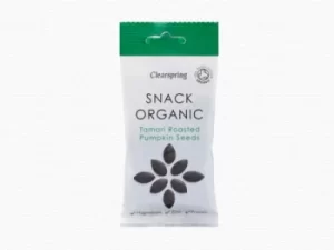 Image of Clearspring Organic Tamari Roasted Pumpkin Seeds 30g
