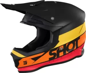 Image of Shot Furious Story Motocross Helmet, black-orange, Size XL, black-orange, Size XL