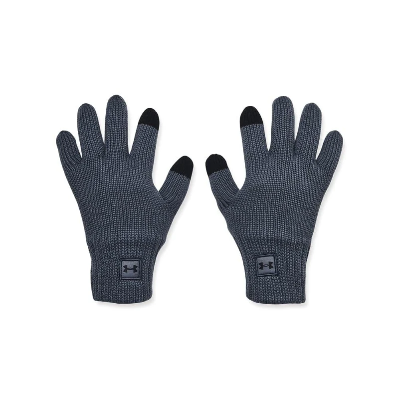 Image of Under Armour Halftime Wool Gl Full Finger Gloves - Grey Grey L-XL