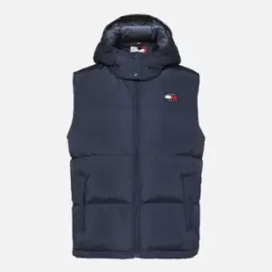 Image of Tommy Jeans Womens Alaska Puffer Vest - Twilight Navy - S