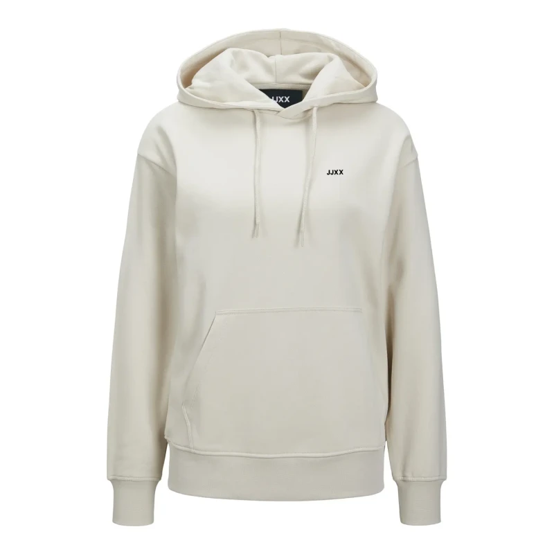 Image of Jjxx Moonbeam Abbie Relax Hoodie Stone Female S 229717UK