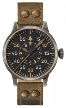 Image of Laco Kempton Erbstruck Pilotes Leather 862097 Watch