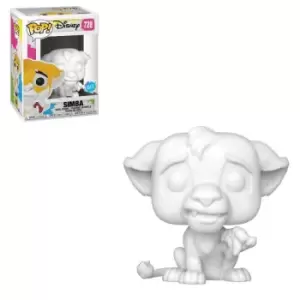 Image of Disney Lion King Simba DIY Pop! Vinyl Figure