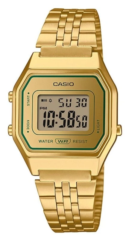 Image of Casio LA680WEGV-9AEF Vintage (28.6mm) Digital Display / Gold Watch