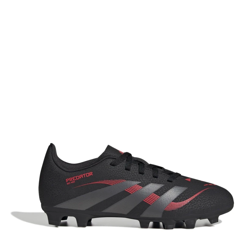 Image of adidas Predator 4 Juniors Firm Ground Football Boots - Black 5.5