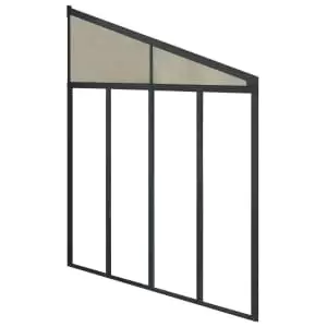 Image of Palram Canopia Feria Side Wall - Grey