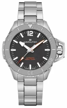 Image of Hamilton H77815130 Khaki Navy Frogman Auto Bracelet Watch