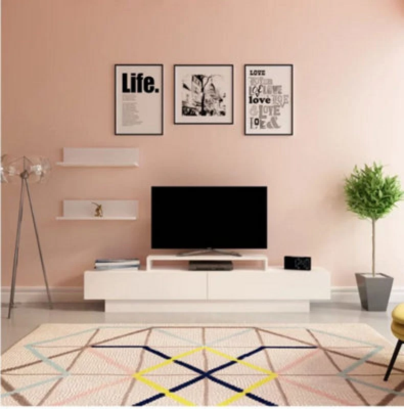 Image of Decorotika Lusi TV Stand TV Unit for TVs up to 80" White