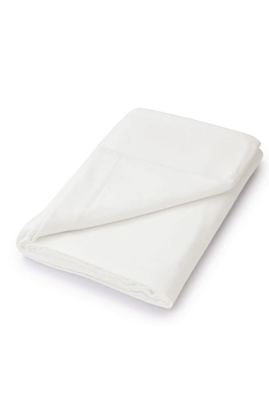 Image of Helena Springfield Helena Springfield 'Hs Brushed Cotton' Flat Sheet in White Size: Super King Flat White Super King Flat Unisex 5016709682831