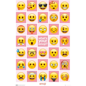Image of Emoji Know Your Emoji Maxi Poster
