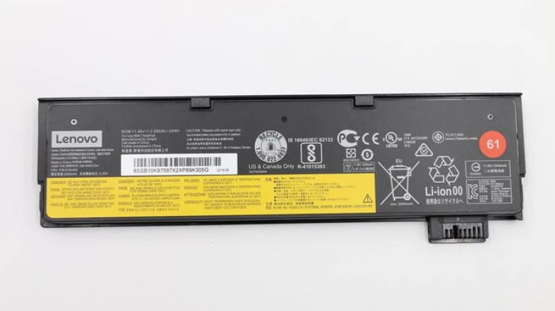 Image of Lenovo 01AV422 laptop spare part Battery