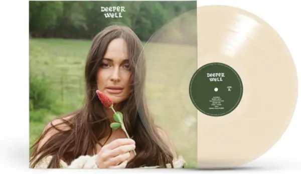 Image of Kacey Musgraves Deeper Well - Transparent Cream Vinyl + Scented Sleeve - Sealed 2024 UK vinyl LP 602455847140