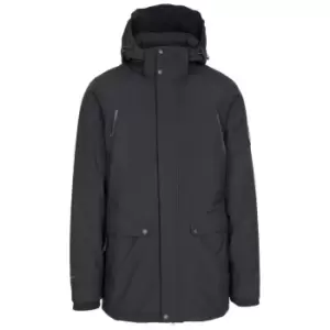 Image of Trespass Mens Harris Waterproof Jacket (XS) (Black)