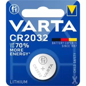 Image of VARTA ELECTRONICS button cell, CR2032, 10+ items