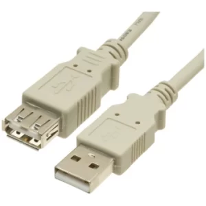 Image of TruConnect USB2 Cable A Male to A Female 2m