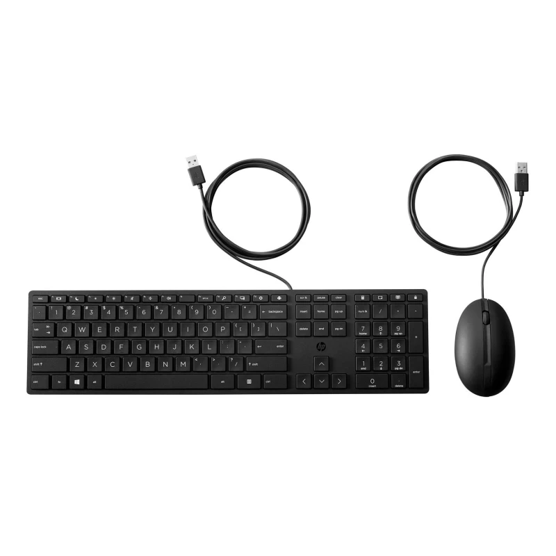 Image of HP INC. keyboard Mouse included USB Black