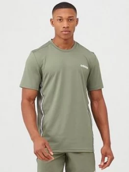 Image of adidas D2M Mix T-Shirt - Green Size M Men