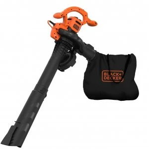 Image of Black + Decker Corded Leaf Blower & Garden Vac