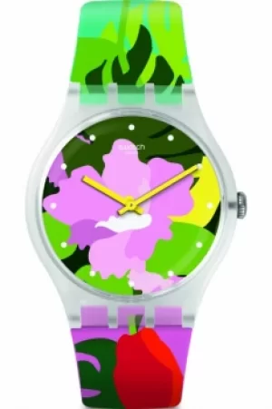Image of Swatch Tropical Garden Watch SUOK132