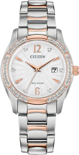 Image of Citizen Watch Silhouette Crystal Eco Drive Ladies CZ-602
