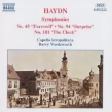 Image of Haydn: Symphonies Nos: 45,94&101