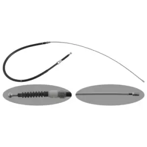 Image of Cable parking brake 48306 by Febi Bilstein