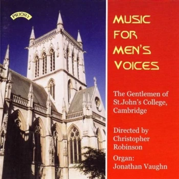 Image of The Gentlemen of St Johns College - Music for Mens' Voices (Robinson) CD