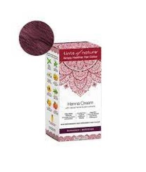 Image of Tints of Nature Burgundy Henna Cream semi permanent 70ml