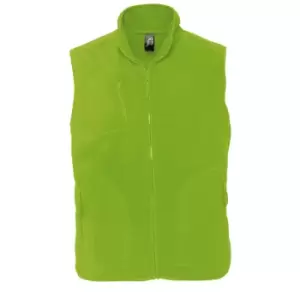 Image of SOLS Norway Unisex Anti-Pill Fleece Bodywarmer / Gilet (S) (Lime)