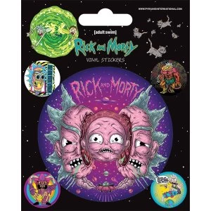 Image of Rick and Morty - Psychedelic Visions Vinyl Sticker