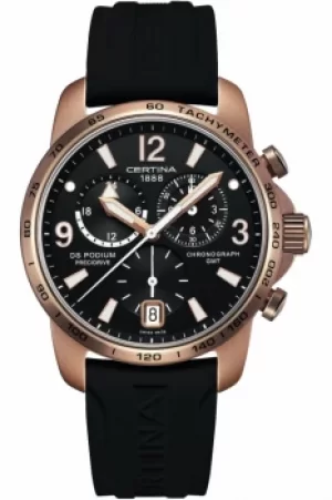 Image of Mens Certina DS Podium GMT Precidrive Chronograph Watch C0016399705704