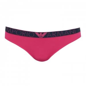 Image of Emporio Armani Brazilian Briefs Pop Pink Size L Women