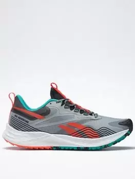 Image of Reebok Floatride Energy 4 Adventure Shoes, Grey/Orange, Size 10.5, Men